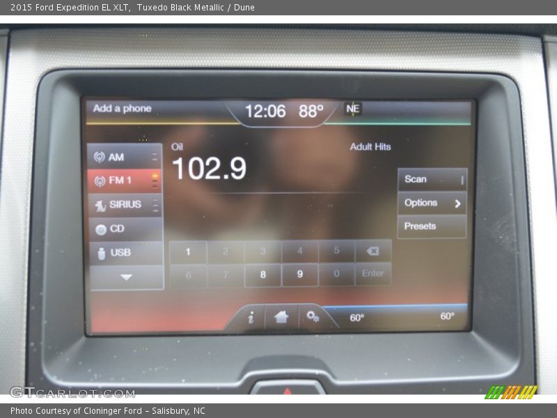 Tuxedo Black Metallic / Dune 2015 Ford Expedition EL XLT