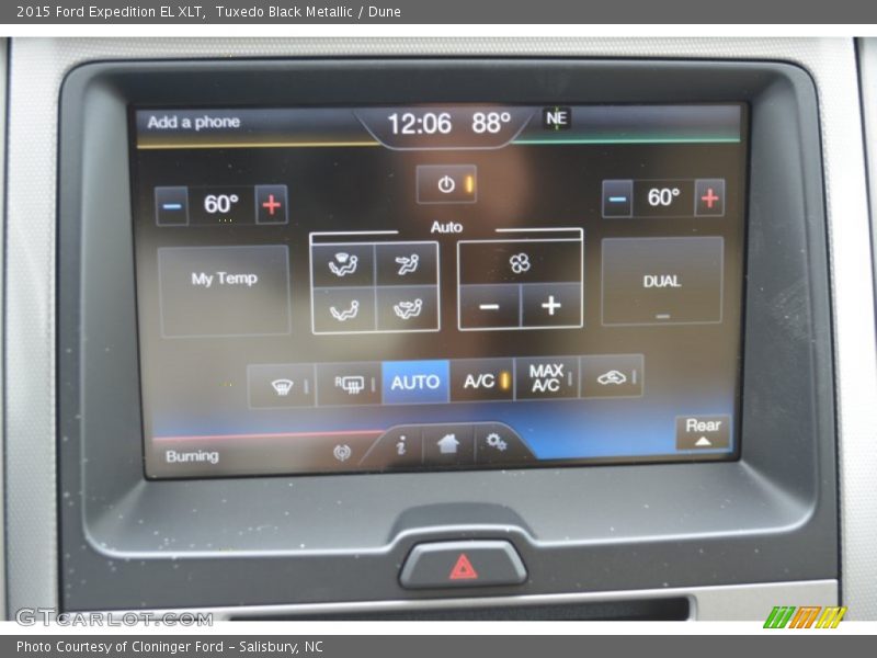 Tuxedo Black Metallic / Dune 2015 Ford Expedition EL XLT