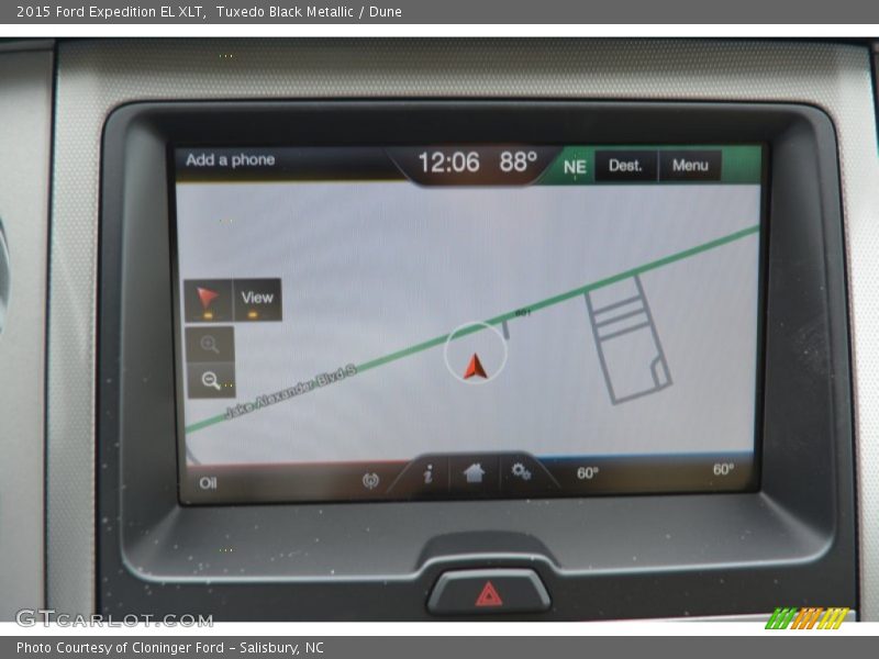 Tuxedo Black Metallic / Dune 2015 Ford Expedition EL XLT