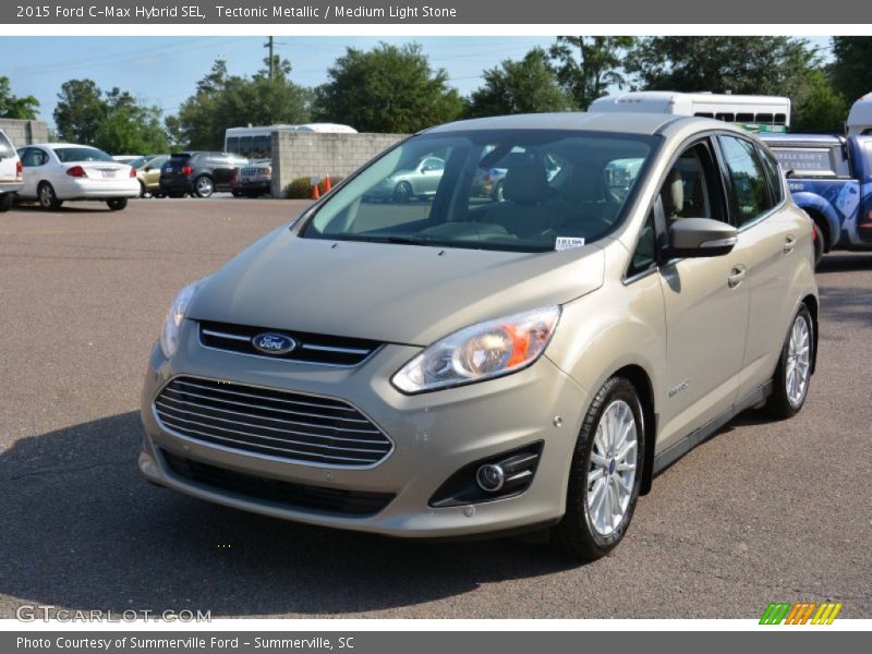 Front 3/4 View of 2015 C-Max Hybrid SEL