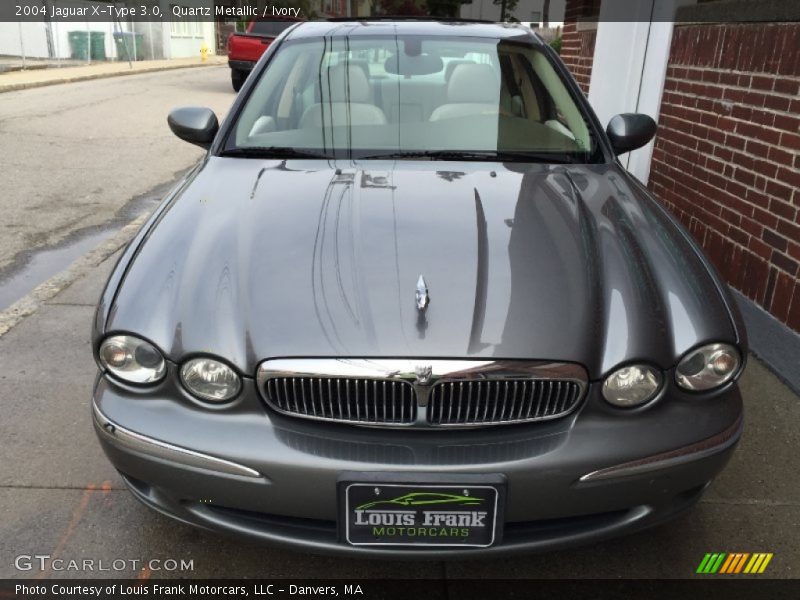 Quartz Metallic / Ivory 2004 Jaguar X-Type 3.0