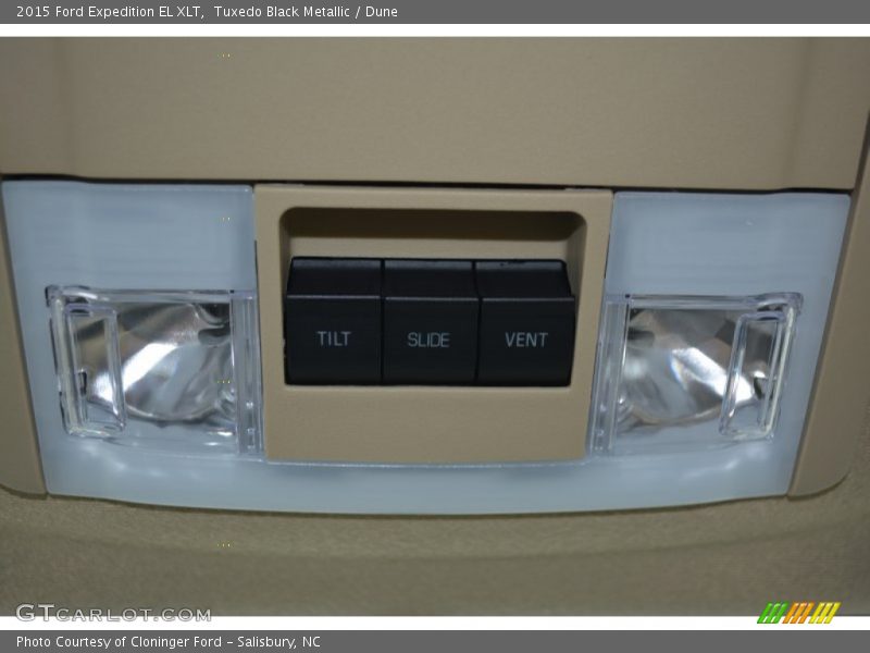 Tuxedo Black Metallic / Dune 2015 Ford Expedition EL XLT