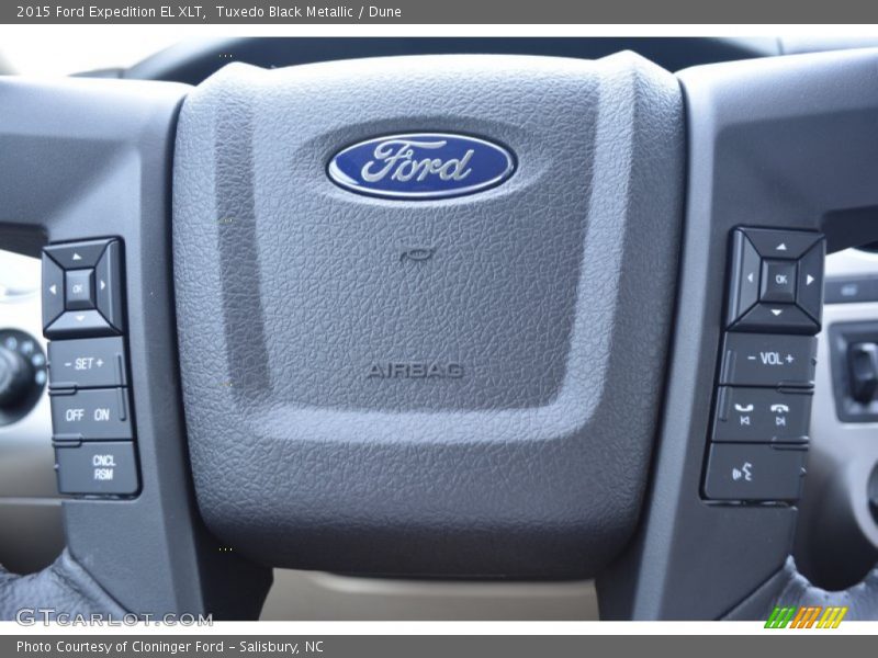 Tuxedo Black Metallic / Dune 2015 Ford Expedition EL XLT
