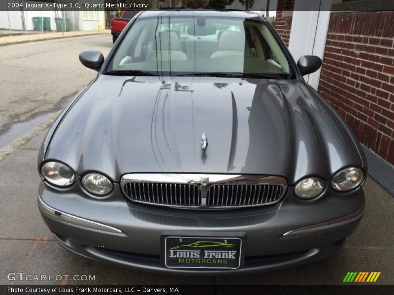 Quartz Metallic / Ivory 2004 Jaguar X-Type 3.0