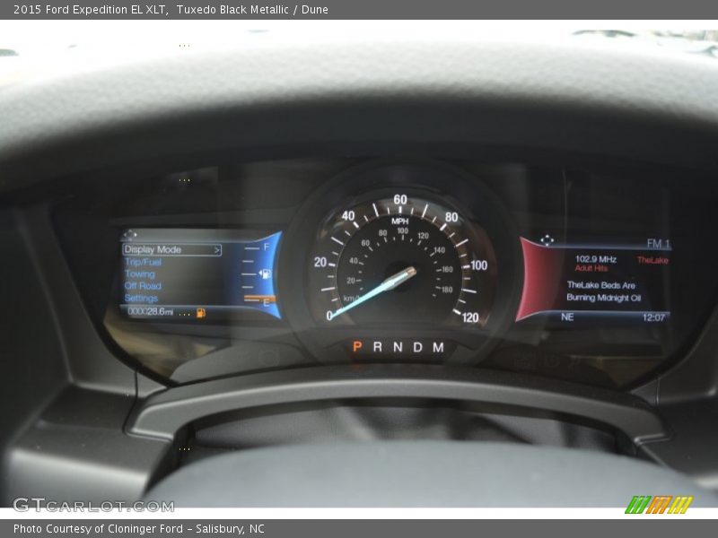 Tuxedo Black Metallic / Dune 2015 Ford Expedition EL XLT