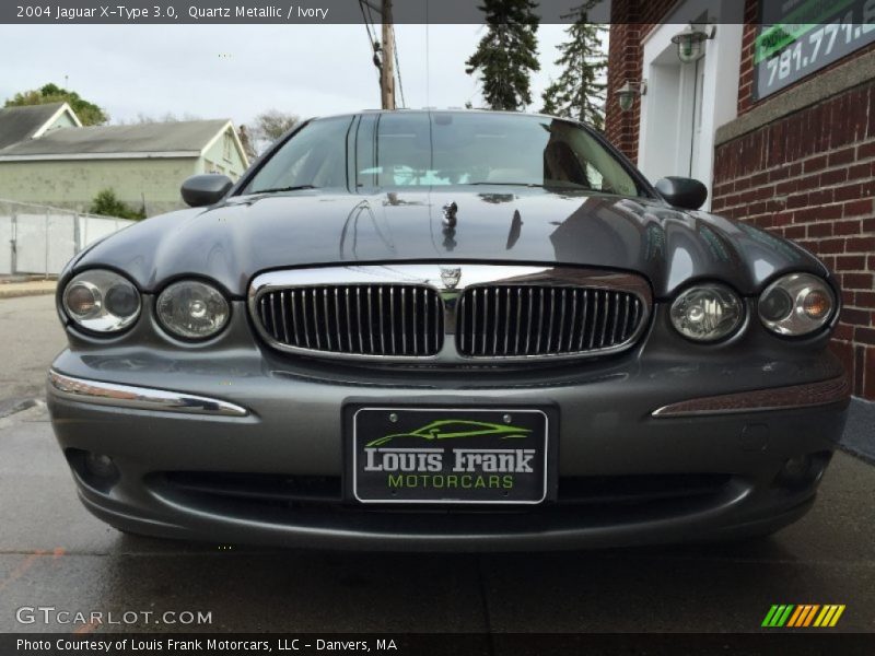 Quartz Metallic / Ivory 2004 Jaguar X-Type 3.0