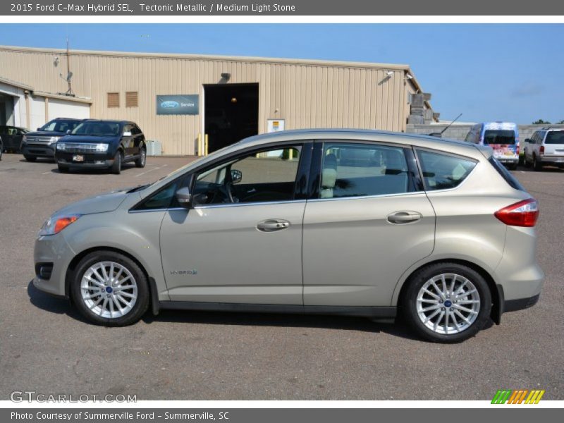 Tectonic Metallic / Medium Light Stone 2015 Ford C-Max Hybrid SEL