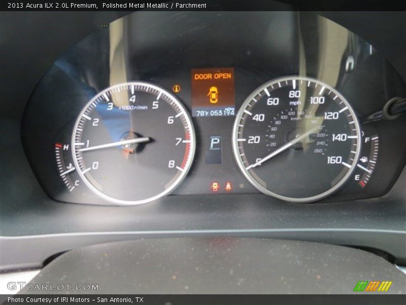 Polished Metal Metallic / Parchment 2013 Acura ILX 2.0L Premium
