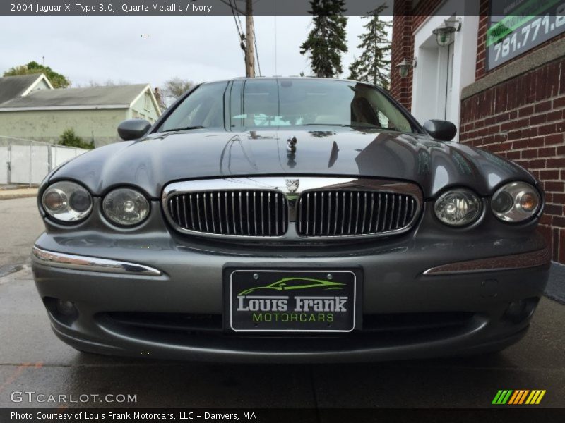 Quartz Metallic / Ivory 2004 Jaguar X-Type 3.0