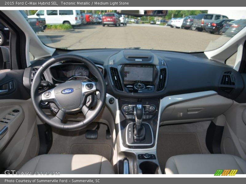 Tectonic Metallic / Medium Light Stone 2015 Ford C-Max Hybrid SEL