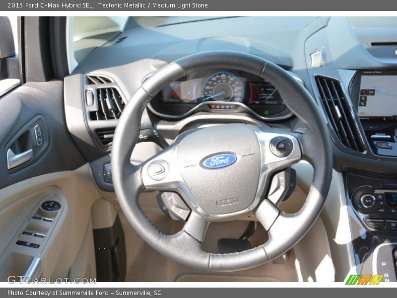 Tectonic Metallic / Medium Light Stone 2015 Ford C-Max Hybrid SEL