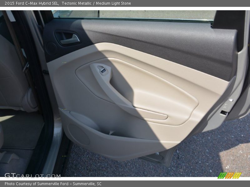 Tectonic Metallic / Medium Light Stone 2015 Ford C-Max Hybrid SEL