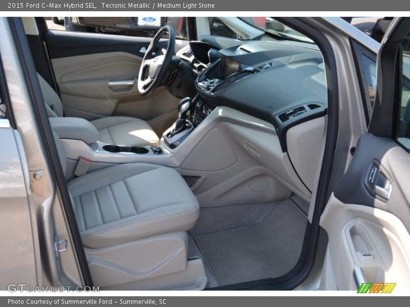 Tectonic Metallic / Medium Light Stone 2015 Ford C-Max Hybrid SEL