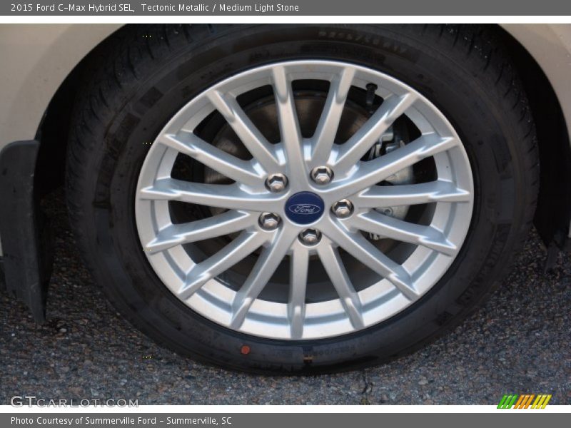 Tectonic Metallic / Medium Light Stone 2015 Ford C-Max Hybrid SEL
