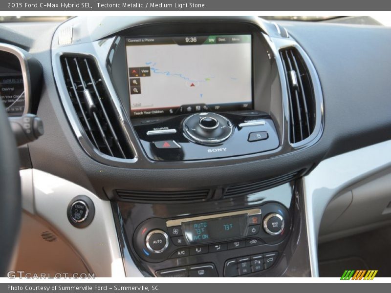 Tectonic Metallic / Medium Light Stone 2015 Ford C-Max Hybrid SEL