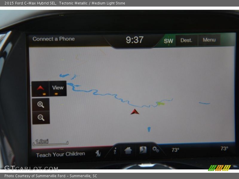 Tectonic Metallic / Medium Light Stone 2015 Ford C-Max Hybrid SEL