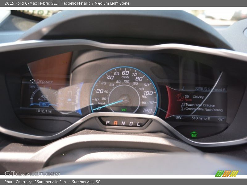 Tectonic Metallic / Medium Light Stone 2015 Ford C-Max Hybrid SEL