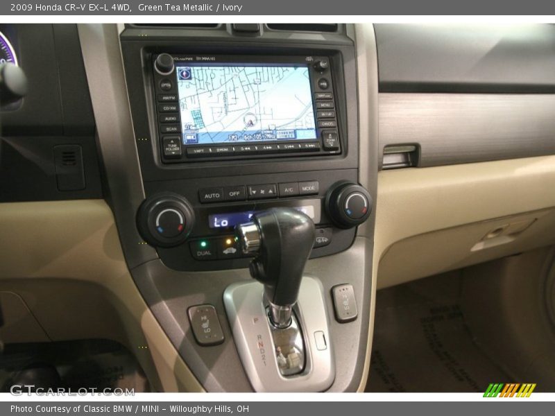 Green Tea Metallic / Ivory 2009 Honda CR-V EX-L 4WD
