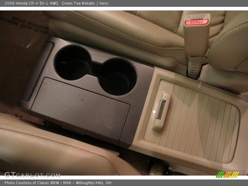 Green Tea Metallic / Ivory 2009 Honda CR-V EX-L 4WD