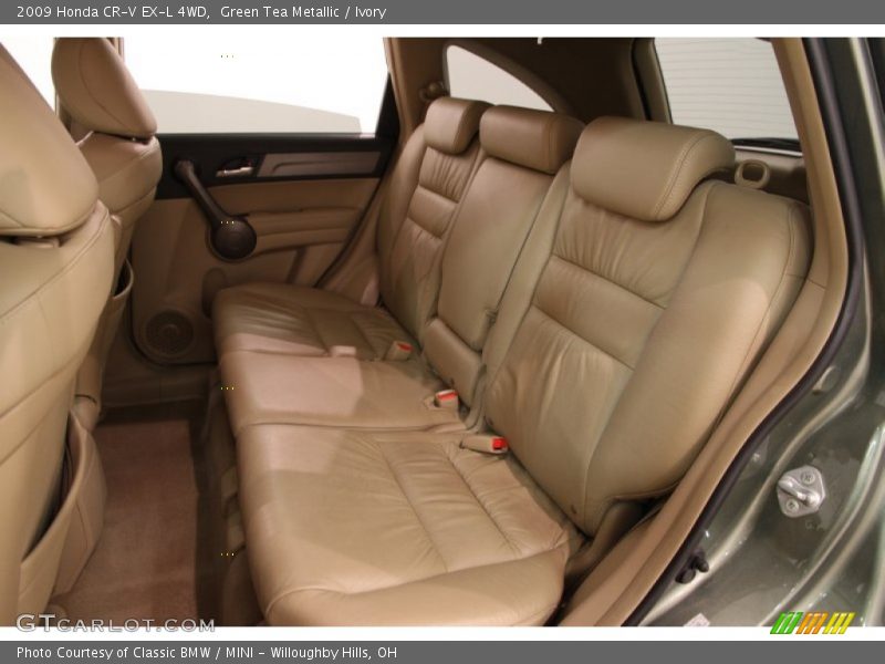 Green Tea Metallic / Ivory 2009 Honda CR-V EX-L 4WD
