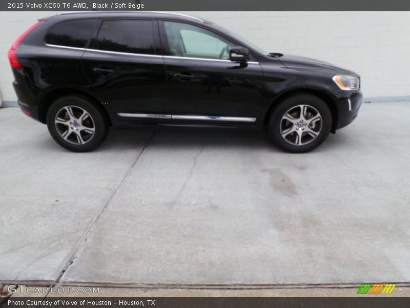 Black / Soft Beige 2015 Volvo XC60 T6 AWD