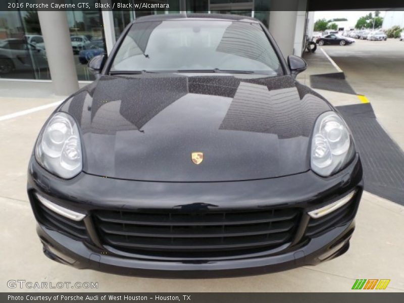 Black / Black w/Alcantara 2016 Porsche Cayenne GTS