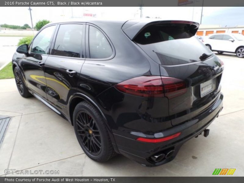 Black / Black w/Alcantara 2016 Porsche Cayenne GTS