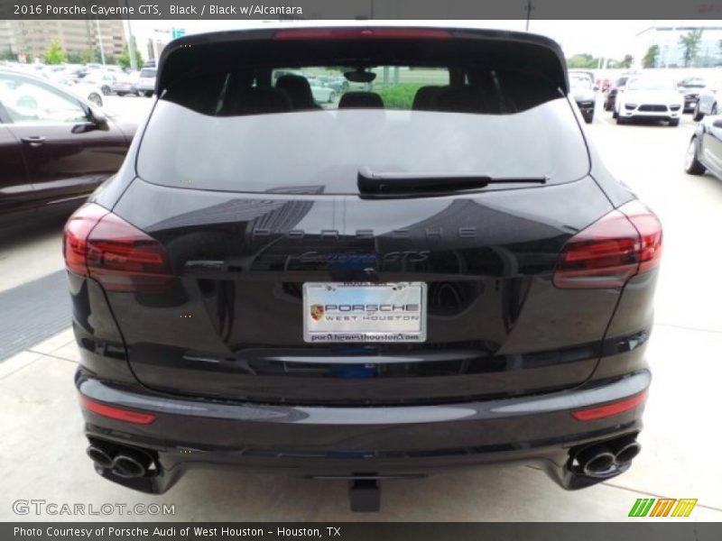 Black / Black w/Alcantara 2016 Porsche Cayenne GTS