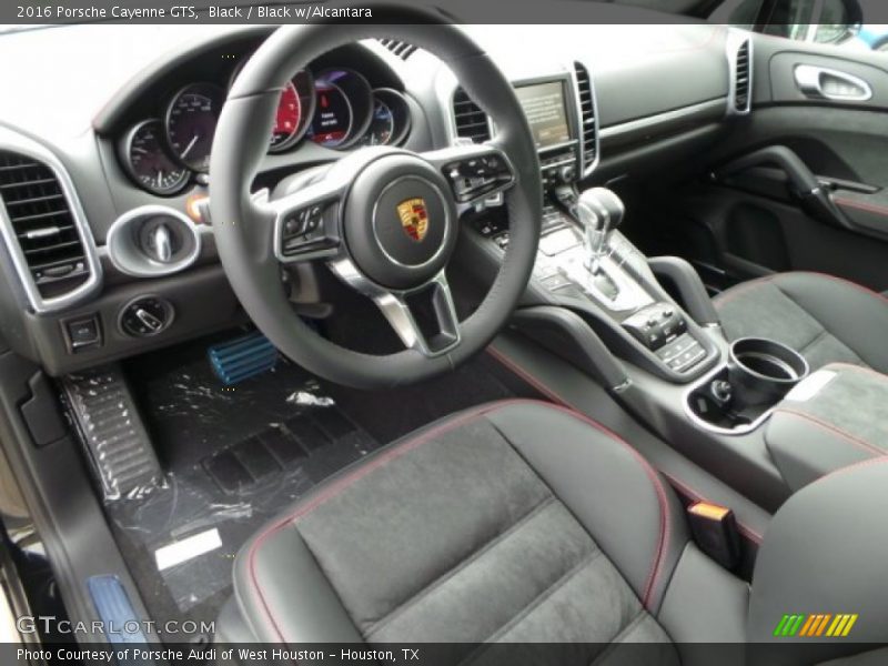 Black / Black w/Alcantara 2016 Porsche Cayenne GTS