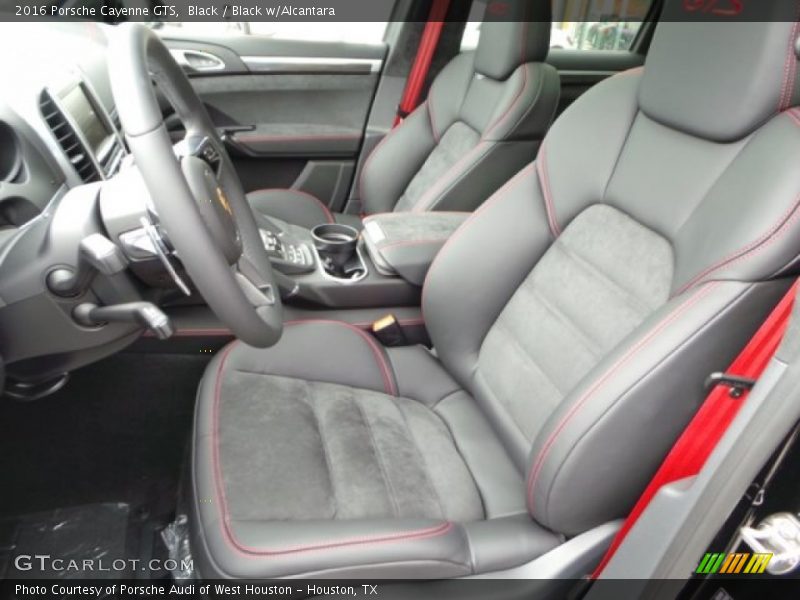 Black / Black w/Alcantara 2016 Porsche Cayenne GTS