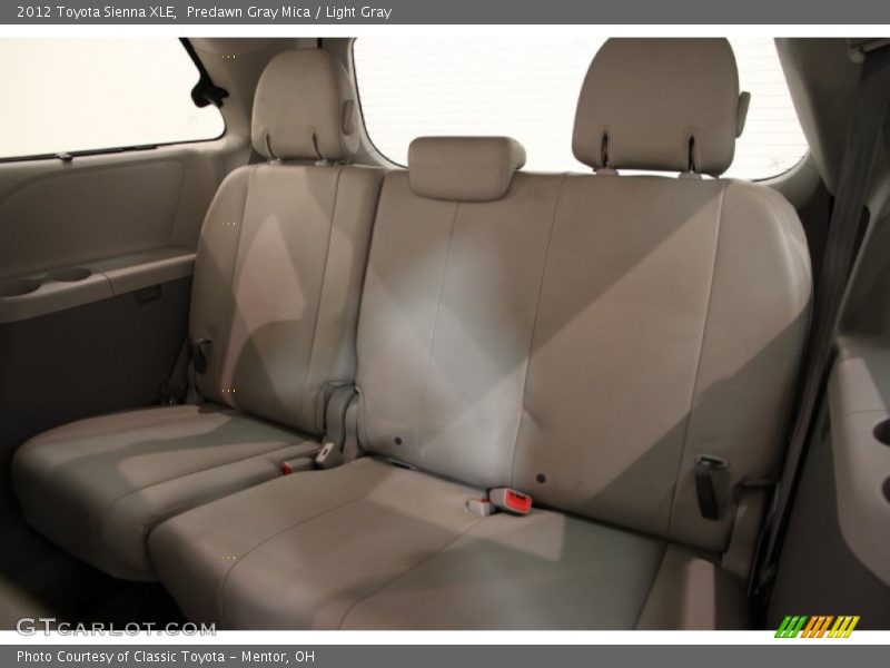 Predawn Gray Mica / Light Gray 2012 Toyota Sienna XLE