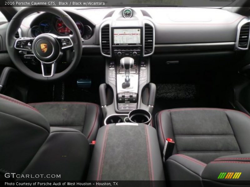 Black / Black w/Alcantara 2016 Porsche Cayenne GTS