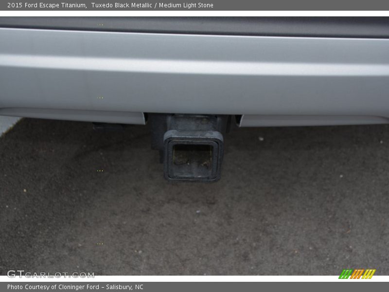 Tuxedo Black Metallic / Medium Light Stone 2015 Ford Escape Titanium