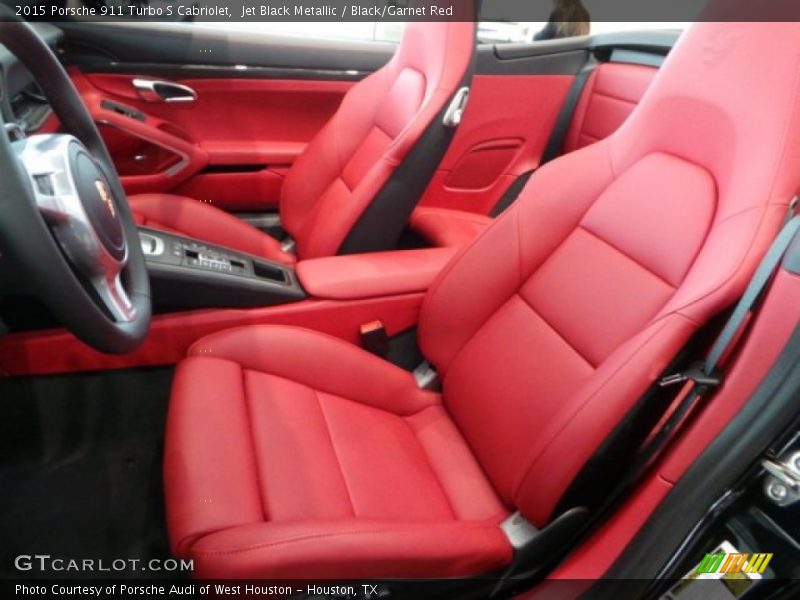 Front Seat of 2015 911 Turbo S Cabriolet