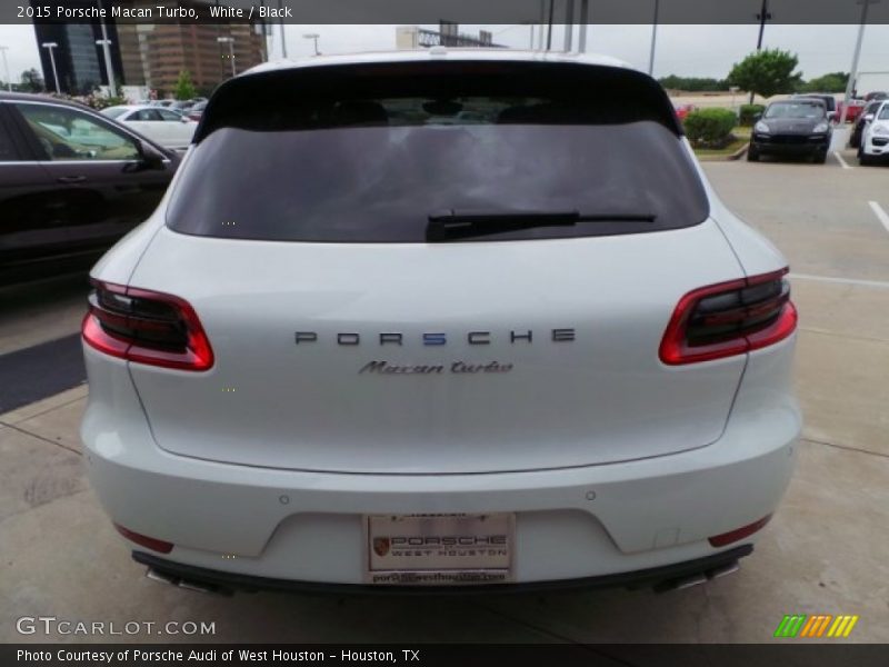 White / Black 2015 Porsche Macan Turbo