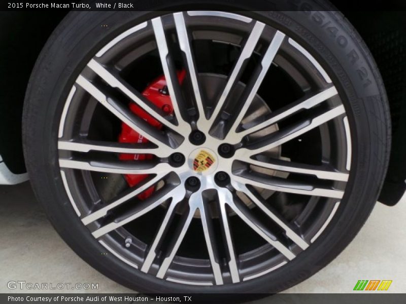 White / Black 2015 Porsche Macan Turbo
