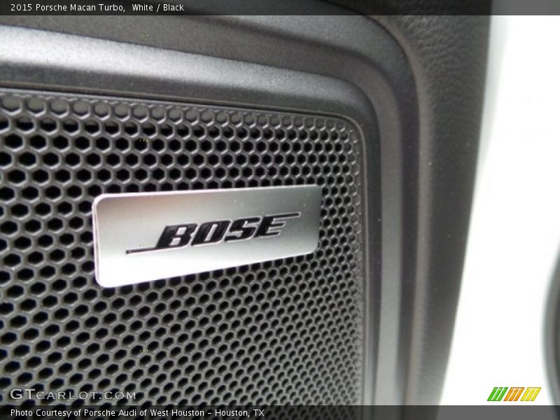 White / Black 2015 Porsche Macan Turbo