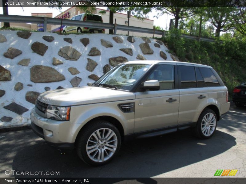 Ipanema Sand Metallic / Almond/Nutmeg 2011 Land Rover Range Rover Sport HSE LUX