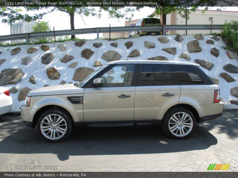 Ipanema Sand Metallic / Almond/Nutmeg 2011 Land Rover Range Rover Sport HSE LUX