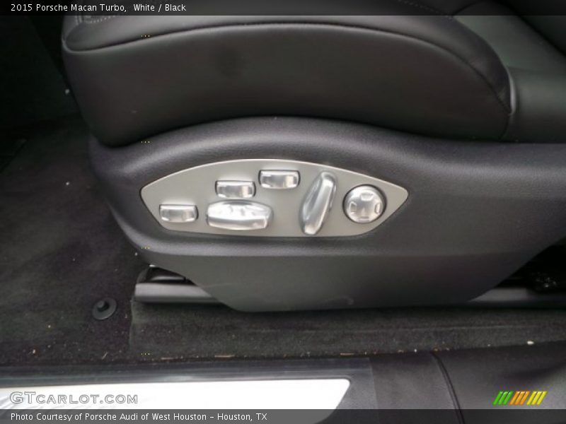 White / Black 2015 Porsche Macan Turbo