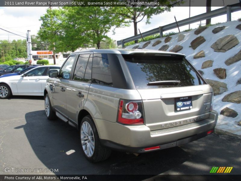 Ipanema Sand Metallic / Almond/Nutmeg 2011 Land Rover Range Rover Sport HSE LUX