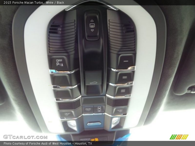White / Black 2015 Porsche Macan Turbo