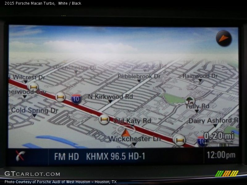 White / Black 2015 Porsche Macan Turbo