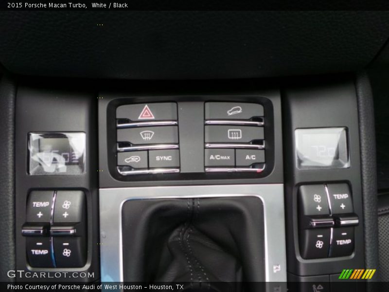 White / Black 2015 Porsche Macan Turbo