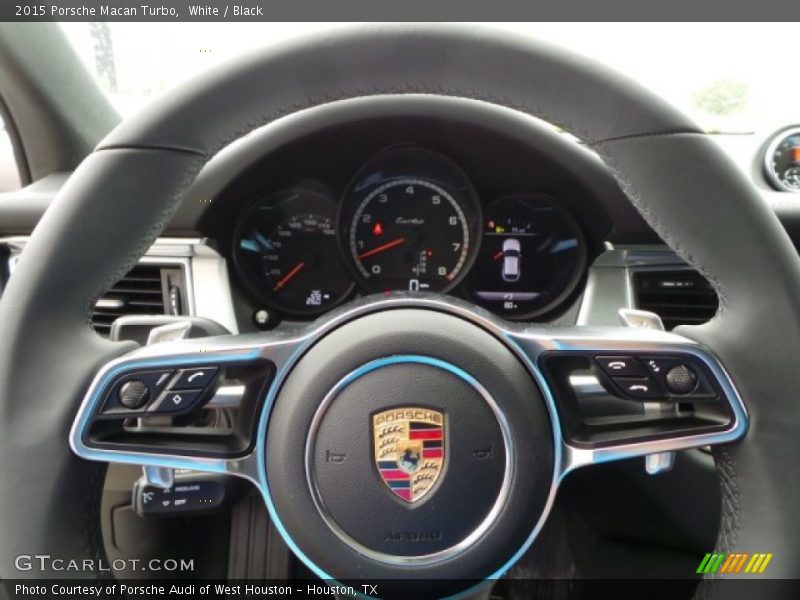 White / Black 2015 Porsche Macan Turbo