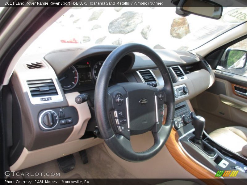 Ipanema Sand Metallic / Almond/Nutmeg 2011 Land Rover Range Rover Sport HSE LUX