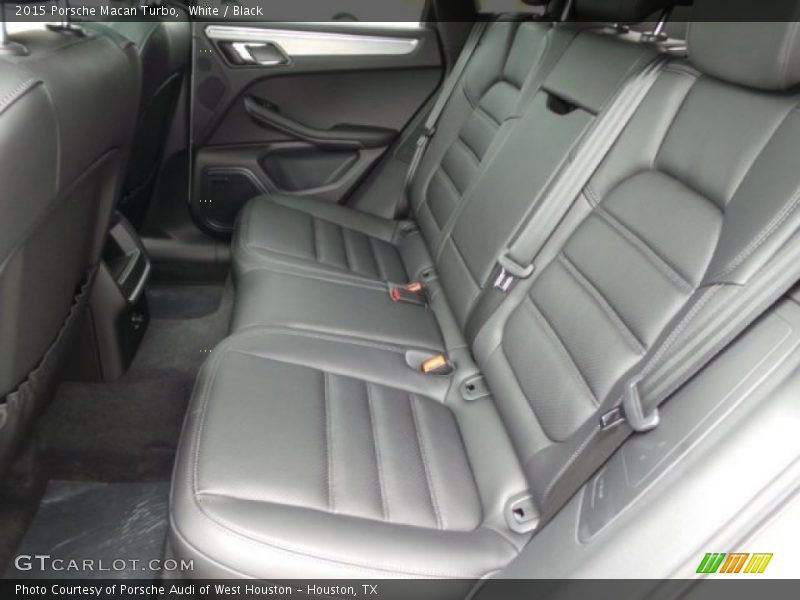 White / Black 2015 Porsche Macan Turbo