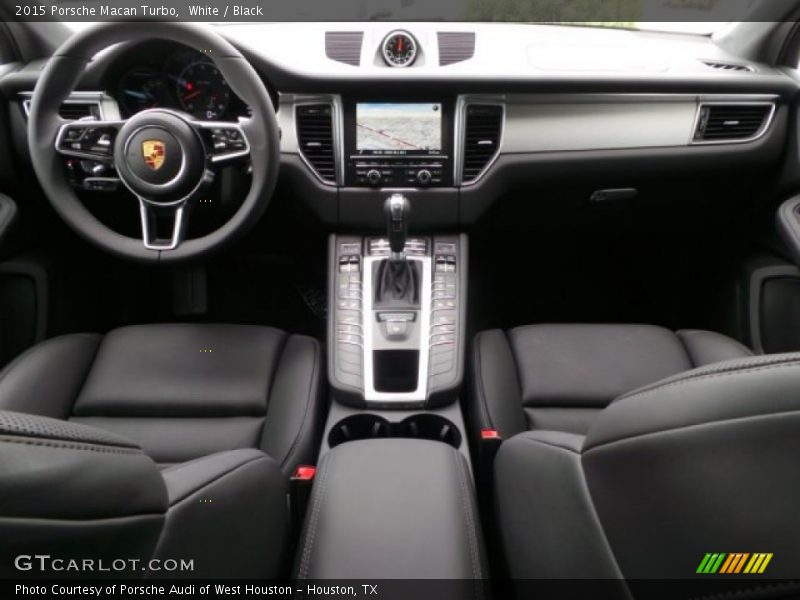 White / Black 2015 Porsche Macan Turbo