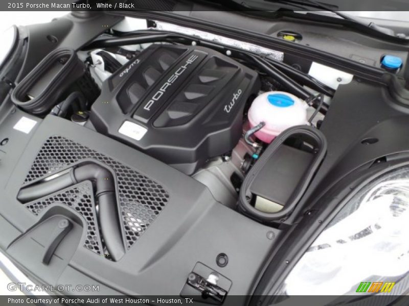 White / Black 2015 Porsche Macan Turbo