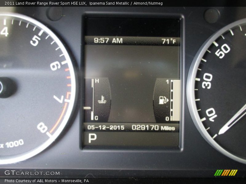 Ipanema Sand Metallic / Almond/Nutmeg 2011 Land Rover Range Rover Sport HSE LUX